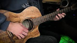 Pirates of the Caribbean Guitar cover Fender FA 345 CE LIMITED EDITION