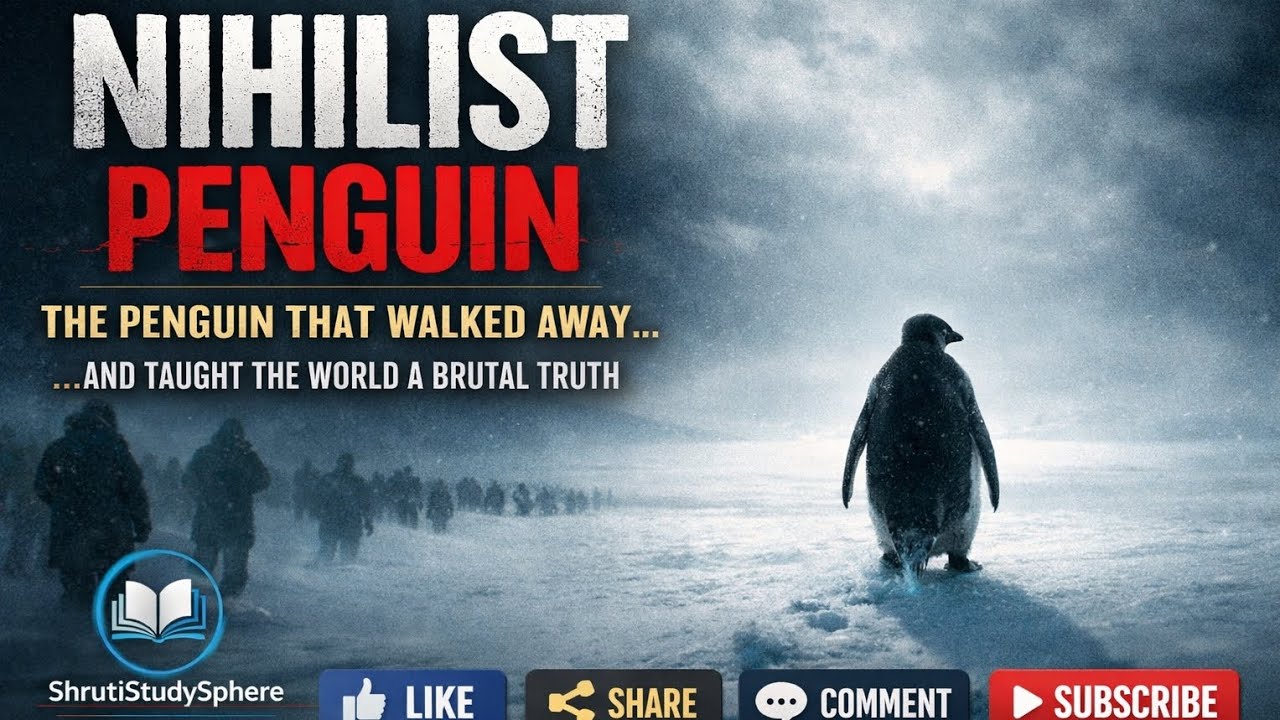 The Nihilist Penguin: A True Story That Will Change How You See Life |shrutistudysphere| 