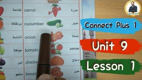 كونكت بلس أولى ابتدائي الوحدة التاسعة الدرس الأول 〡Connect Plus 1 Unit 9 Lesson 1 〡تفوقك رسالتنا
