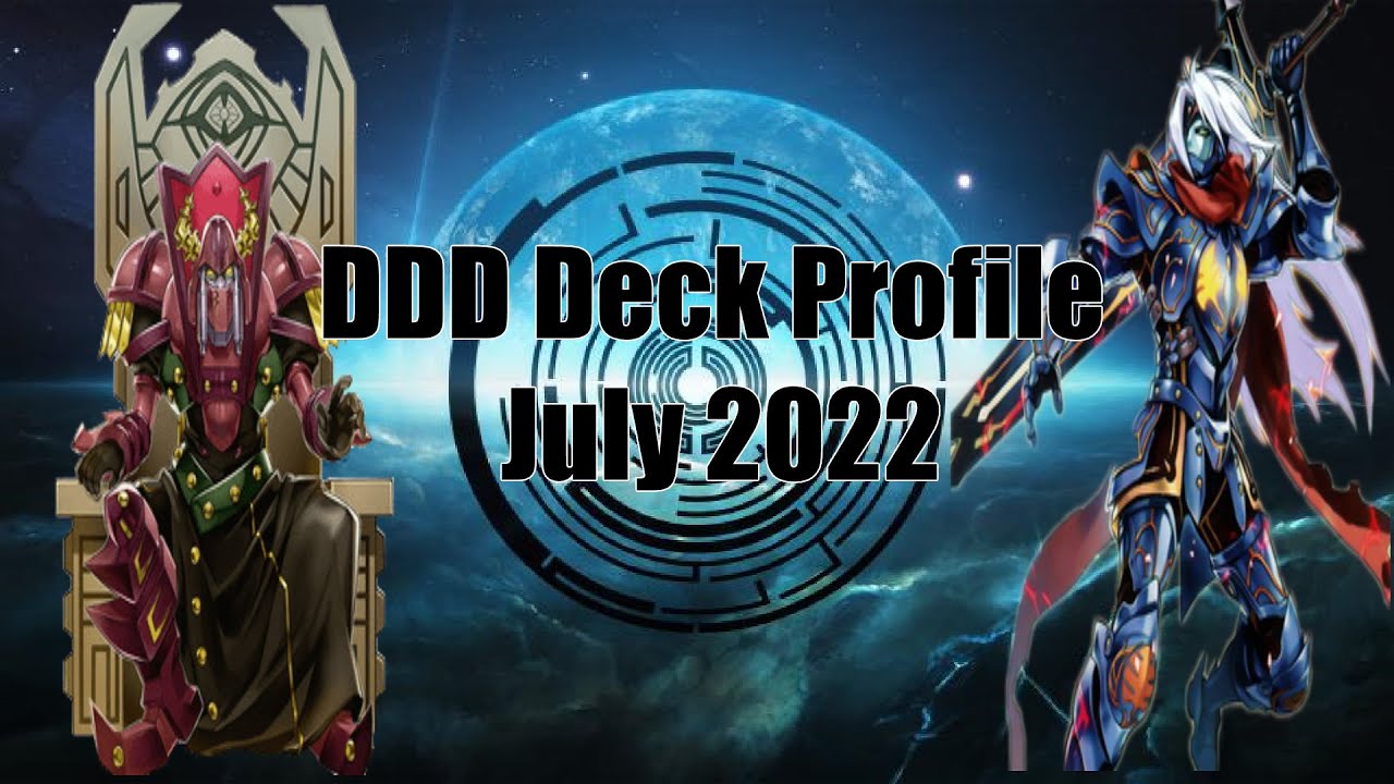 DDD Deck Profile July 2022 - YouTube
