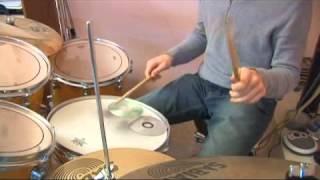 Drums: 8th Note Fill on 2 Beats