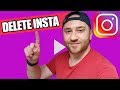 ✅ HOW TO DELETE INSTAGRAM ACCOUNT PERMANENTLY / TEMPORARILY 🔥 [on Phone/Computer] 2024