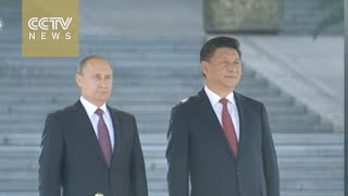President Xi holds welcome ceremony for visiting Russian counterpart