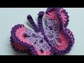 How to make a crocheted 3d butterfly  diy crafts tutorial  guidecentral
