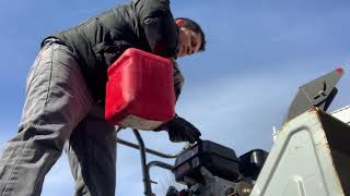 Snowblower with predator engine harbor freight - Predator 212 Before and after swap