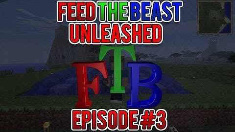Minecraft FTB Unleashed! - Episode 3 - Water MILLS?!?! WATER POWER SOURCE!