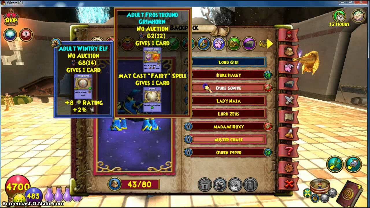 Wizard101 Best Pvp Gear and Deck for Balance YouTube