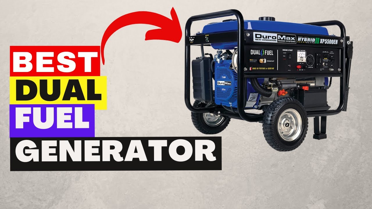Top 5 Best Dual Fuel Generator of 2023 - YouTube