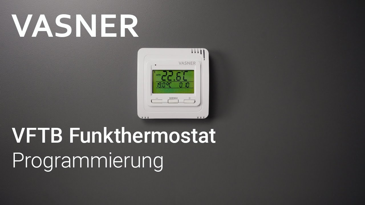Buy Flush-Mounted Radio Thermostat Sets Online, VASNER VFTB