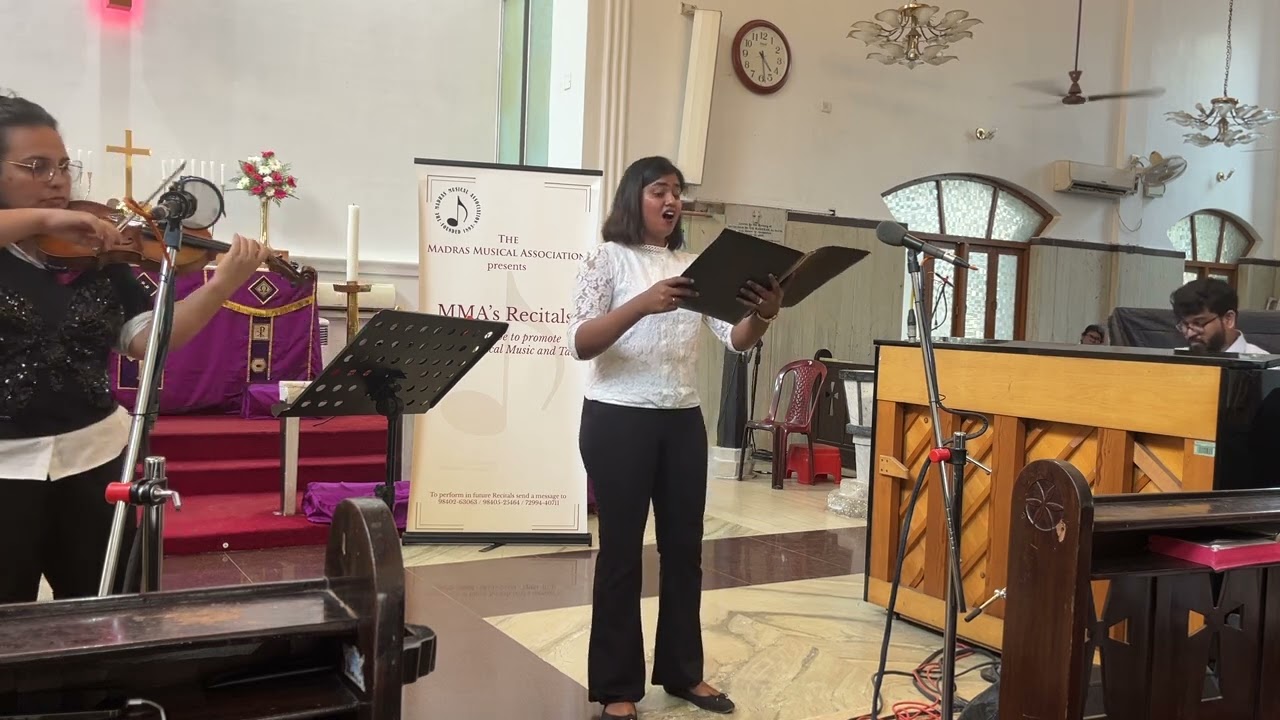 La serenata- Gaetano Braga | MMA Recital | Cathlin Esther | Eshvita Menezes | Jeremiah Christopher