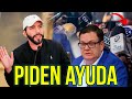 PERIODISTAS  EN El Salvador LE PIDEN AYUDA AL Presidente Nayib Bukele