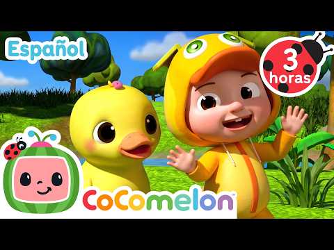 🐤 Diez patitos 🐤 | CoComelon y los animales 🍉| Dibujos animados para niños