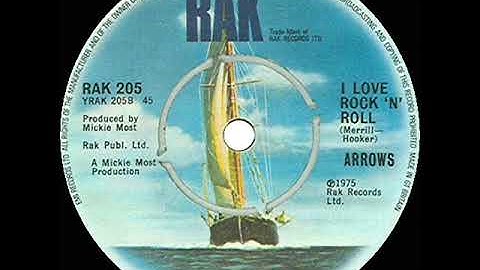 1st RECORDING OF: I Love Rock ‘n’ Roll - Arrows (1975--original ‘B’ side version)