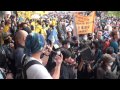 2015.03.01 - 《反水貨客行動》 元朗站 - 3 (15:11) 未出發 先在 朗屏港鐵站 外與相反意見人士發生口角
