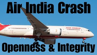 Download Lagu Air India Crash - Openness and Integrity MP3 Download Lagu Air India Crash - Openness and Integrity MP3