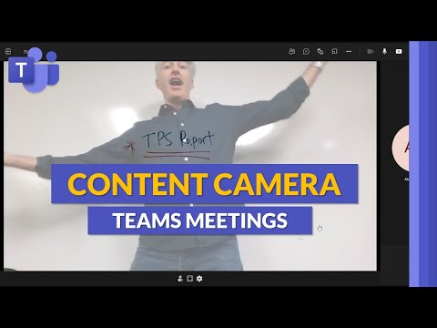 teams camera in presentation