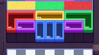 Color Sand : Fill The Blocks Level 76 Walkthrough Solution