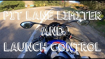 HOW TO USE THE PIT LANE LIMITER AND LAUNCH CONTROL ON A BMW S1000RR!