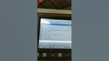 cnc program G71 turning cycle and G72 facing cycle 😊