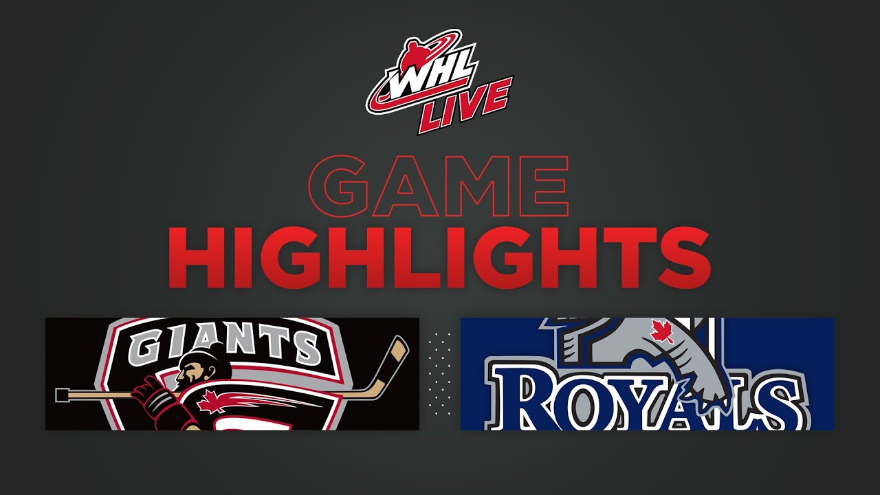 WHL Highlights Giants (4) at Royals (2) - March 4, 2023