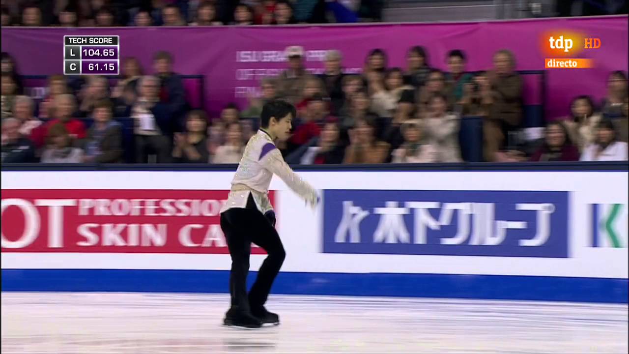 Yuzuru Hanyu FP Final Grand Prix 2015 Barcelona
