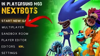 MULTIPLAYER NEW UPDATE V6.8.2 IN NEXTBOTS IN PLAYGROUND MOD #multiplayer #update #sonic screenshot 2