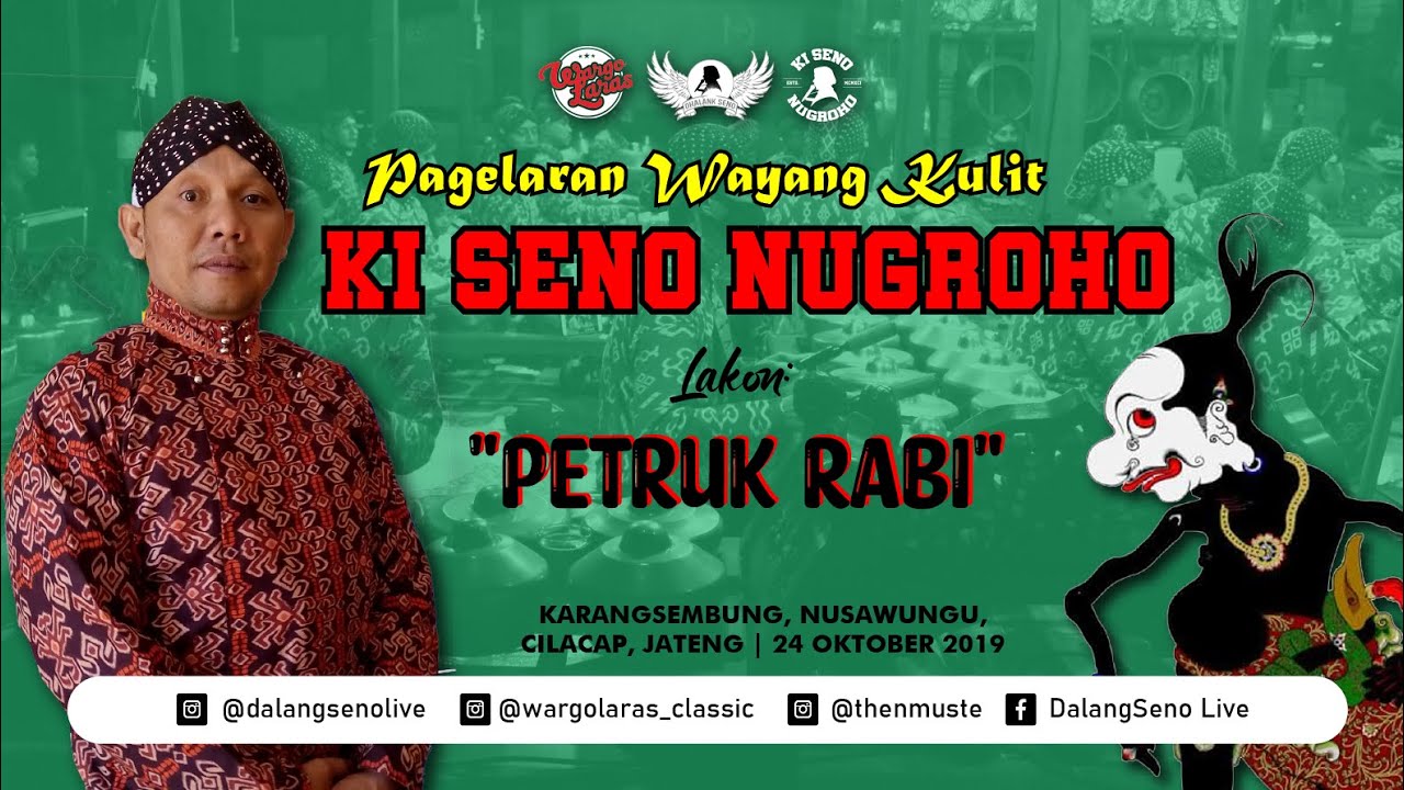 #LiveStreaming KI SENO NUGROHO - PETRUK RABI