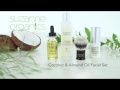 SUZANNE Organics Tutorial: Radiance Oil Kit with Coconut &amp; Sweet Almond Oil