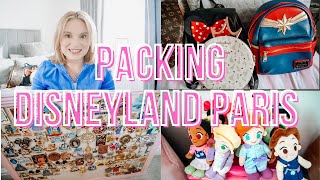 PACK WITH ME FOR DISNEYLAND PARIS! | TRAVEL BY CAR | The Princess and the Vlog | @princessellawdw