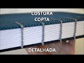 Encadernação Artesanal - COSTURA COPTA DETALHADA + Kit para encadernação