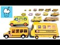 School Bus for children kids with tomica トミカ VooV ブーブ 変身 lego playmobil robocar hello kitty snoopy