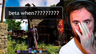 Ashes of Creation MMO Looks Playable | Asmongold Reacts — Asmongold TV