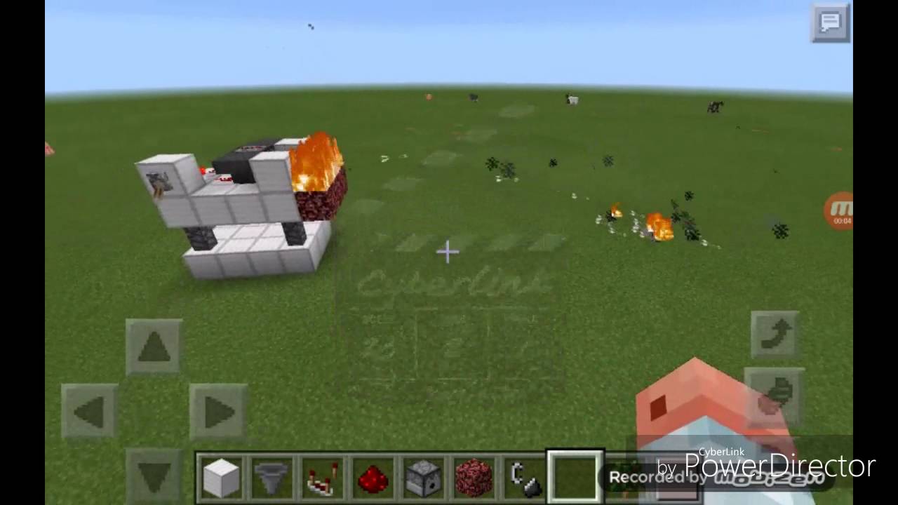 Minecraft PE | How to Build A Rapid Fire Arrow Machine Gun - YouTube