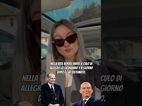 Quest’uomo ha più culo che anima 😂 #allegri #napoli #calciomercato