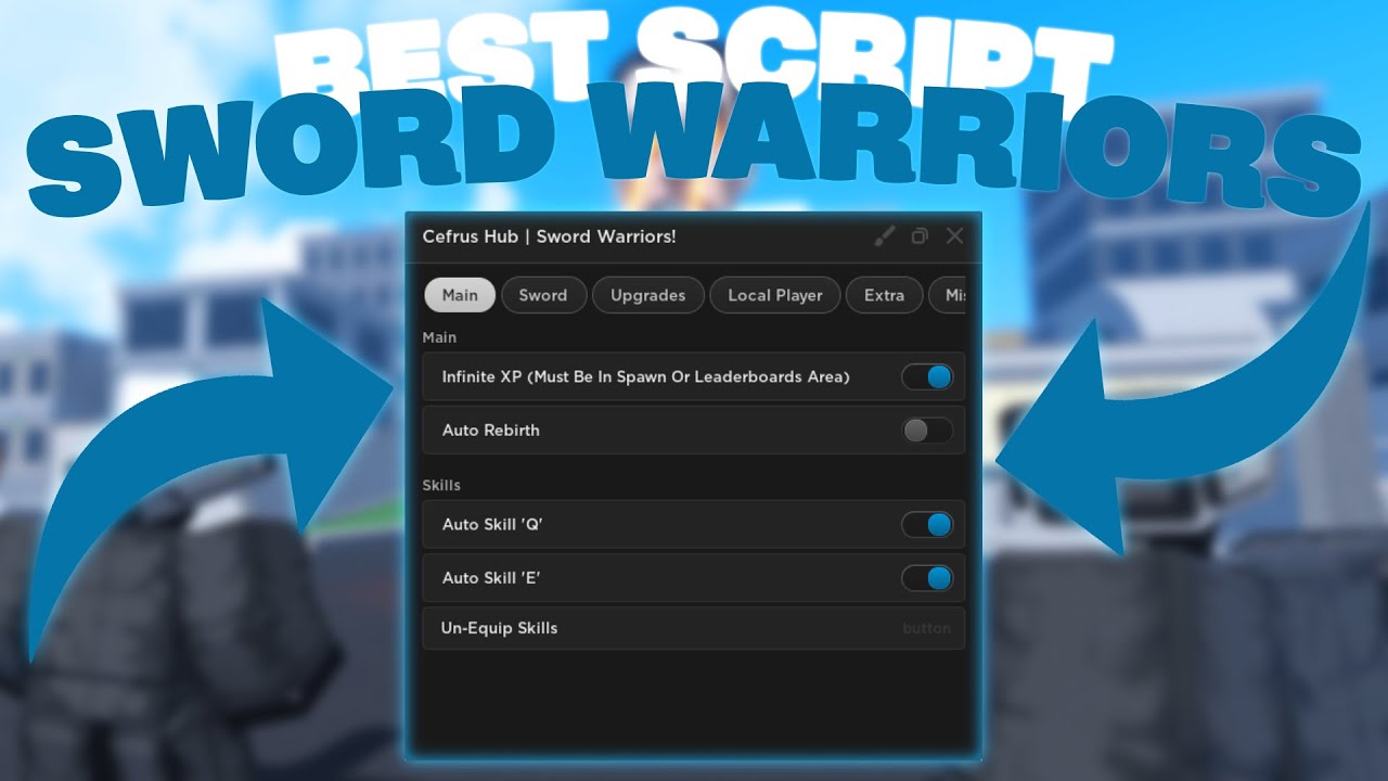 The *BEST* Sword Warriors Script ⚔️ | Kill Aura, Infinite XP, & Much ...