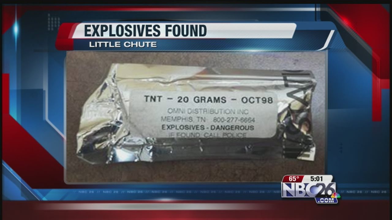 Explosives Found at Recycling Center