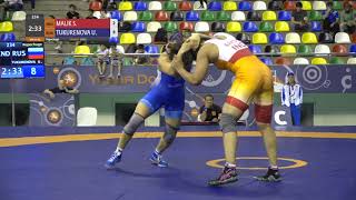 Repechage Ww - 62 Kg S. Malik Ind V. U. Tukurenova Rus