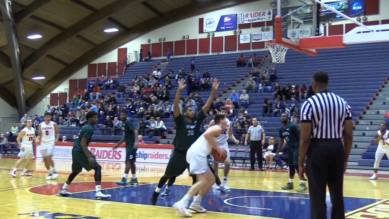 201617 Men's Basketball vs Slippery Rock YouTube