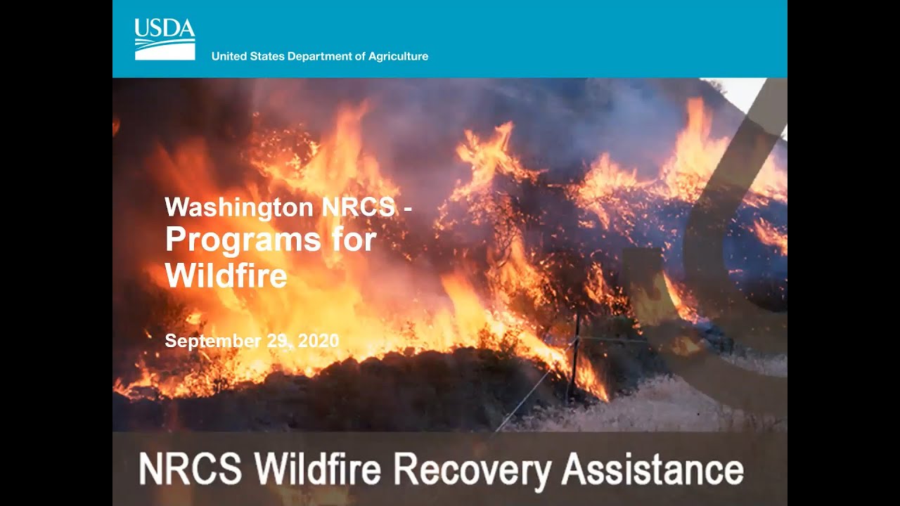 NRCS Wildfire Recovery Assistance Presentation