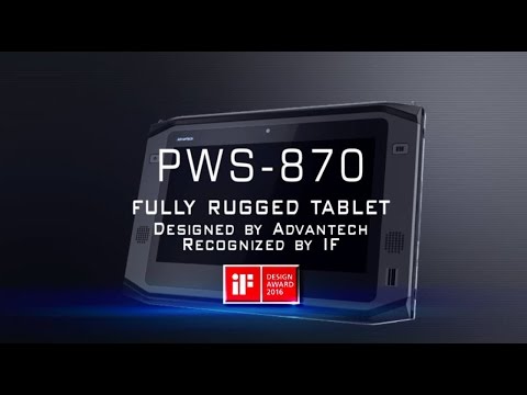 Advantech Rugged Tablet 【IF Award】PWS-870 10” Fully Rugged Tablet with Application-oriented ...