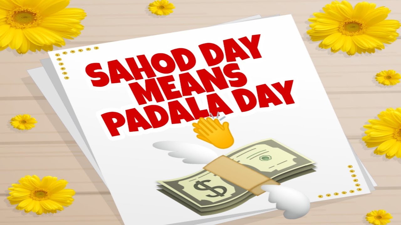 SAHOD DAY MEANS PADALA DAY/#BUHAY OFW