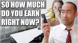 Easily Answer "How Much Are You Making?" | Salary Negotiations Tips