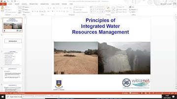 Principles of IWRM live session 1