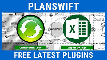PlanSwift FREE Plugins | Change Item Type | Export by Page