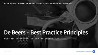 DeBeers Case Study