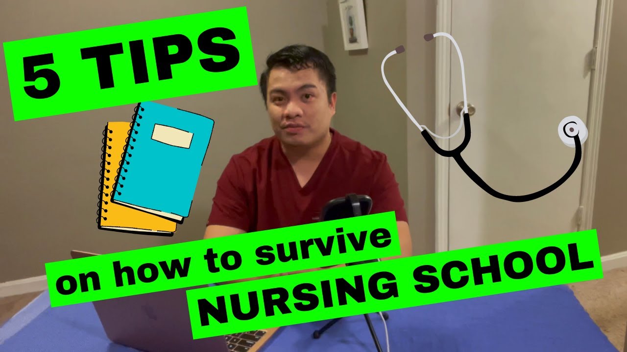 5 TIPS on how to survive Nursing School! Crazy Nurse RN YouTube