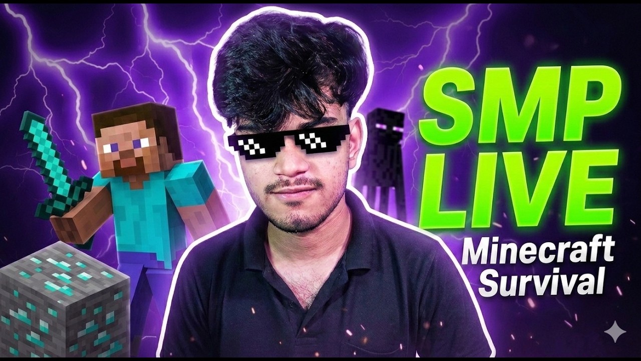 Minecraft Survival Server LIVE | Public SMP Opening | Aviidrite - YouTube