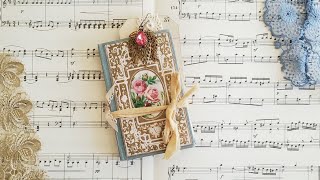 SOLD Antique Inspired Junk Journal Flip Through - Florence and Vintage