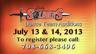 Lady Soldiers 2013 Dance Team Tryouts