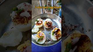 2 Min Egg Snack Recipe 😍 | Easy &amp; Tasty Anda Recipe 🔥#shorts#odia#food